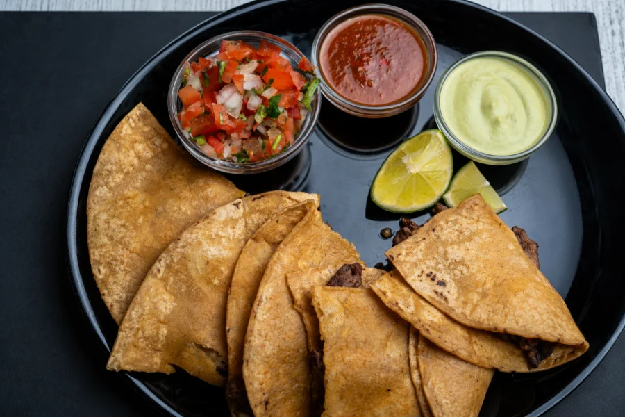 Quesadillas messicane e Burritos